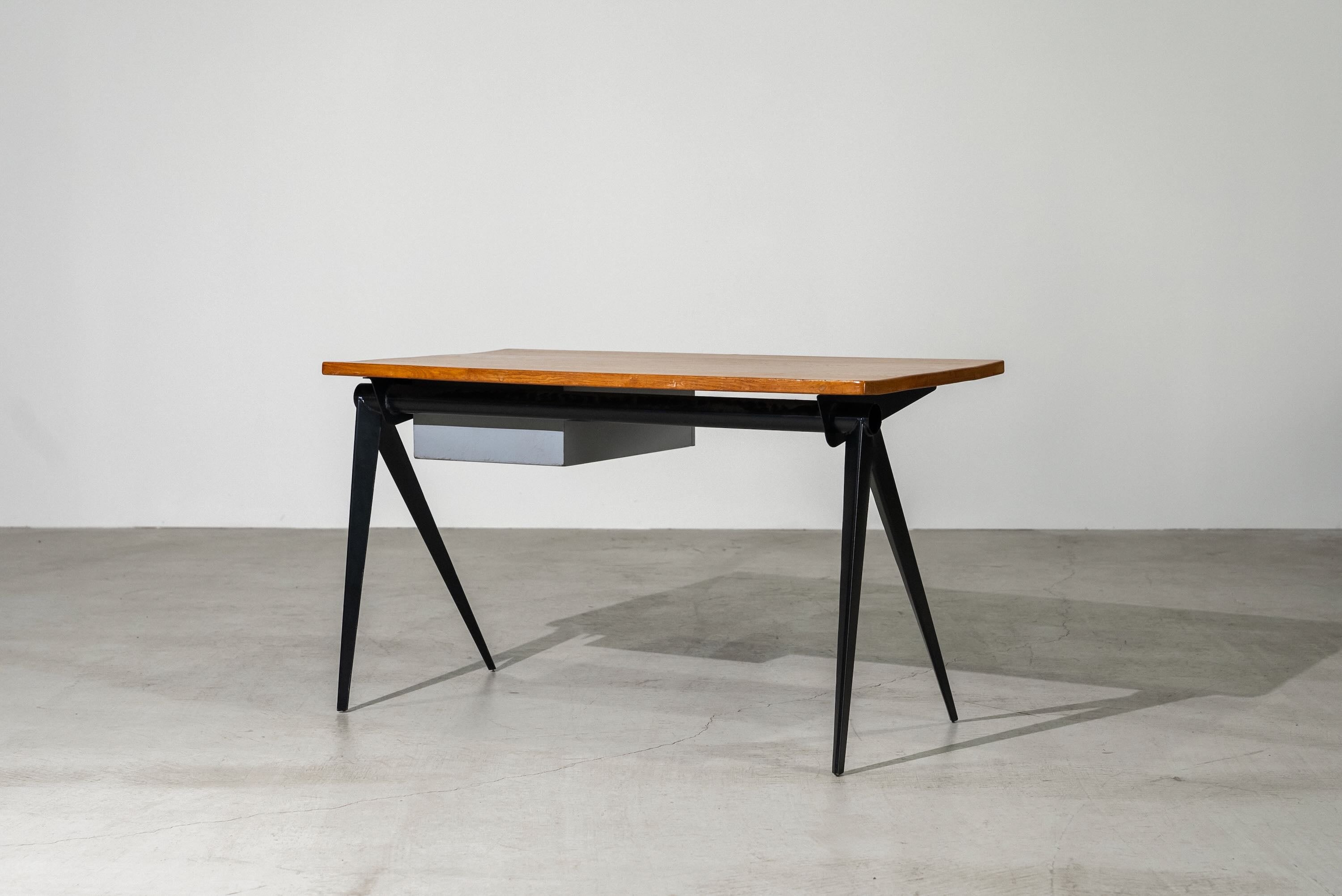 Compass Desk With Drawer