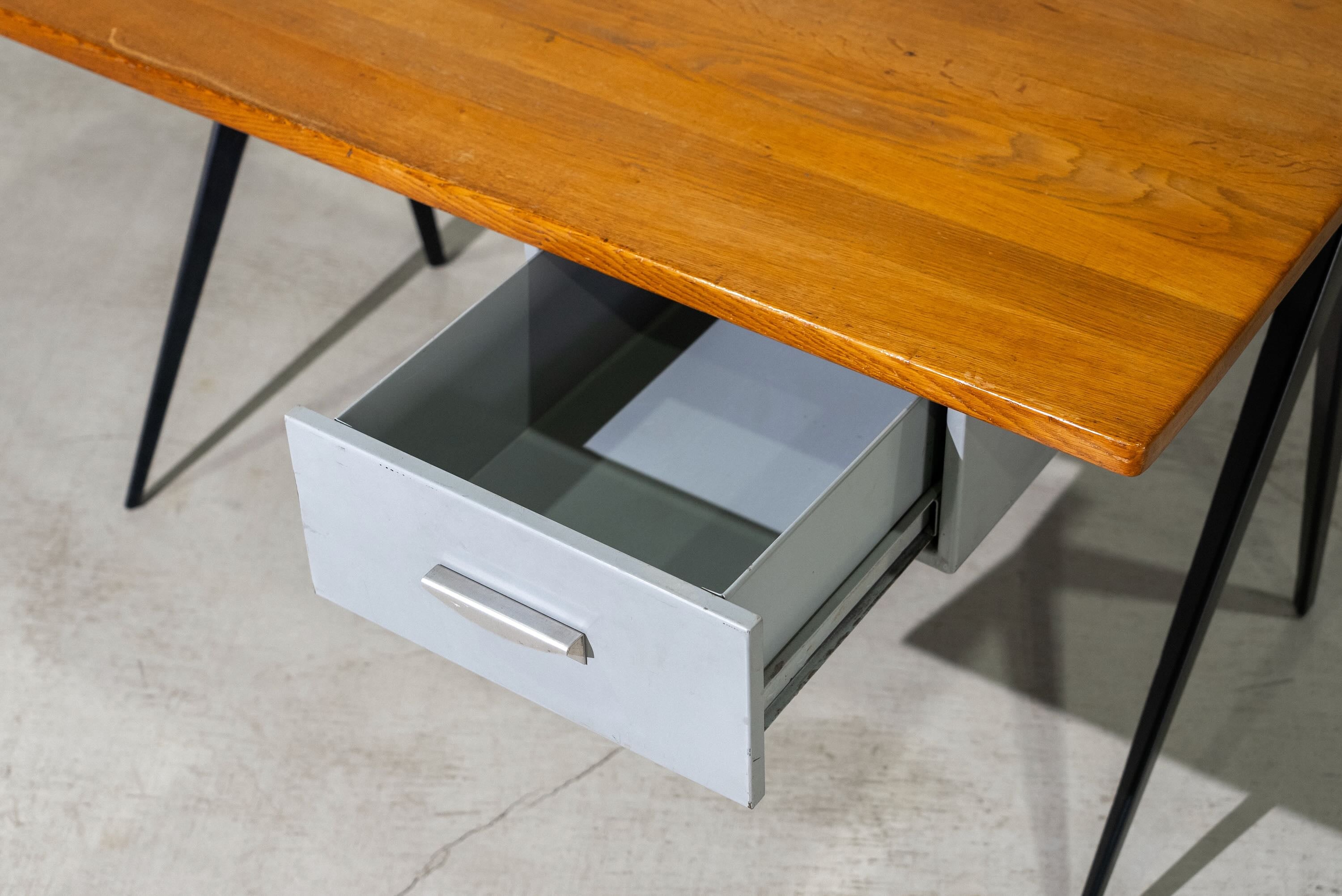 Compass Desk With Drawer