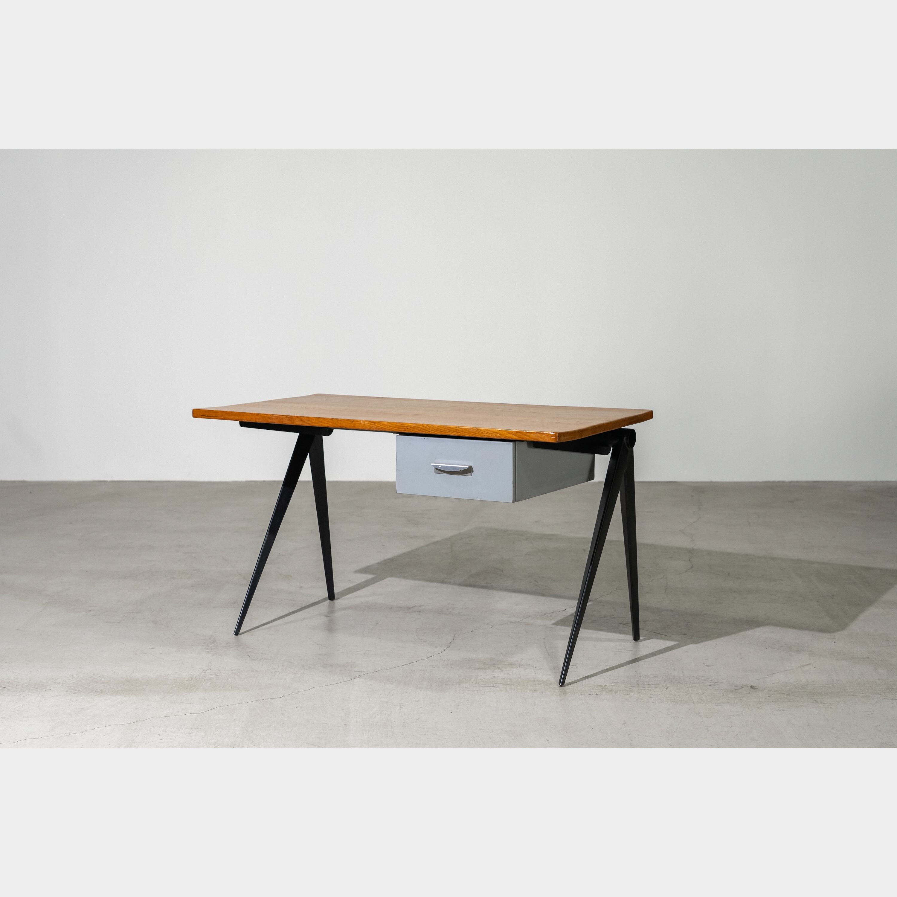 Compass Desk With Drawer