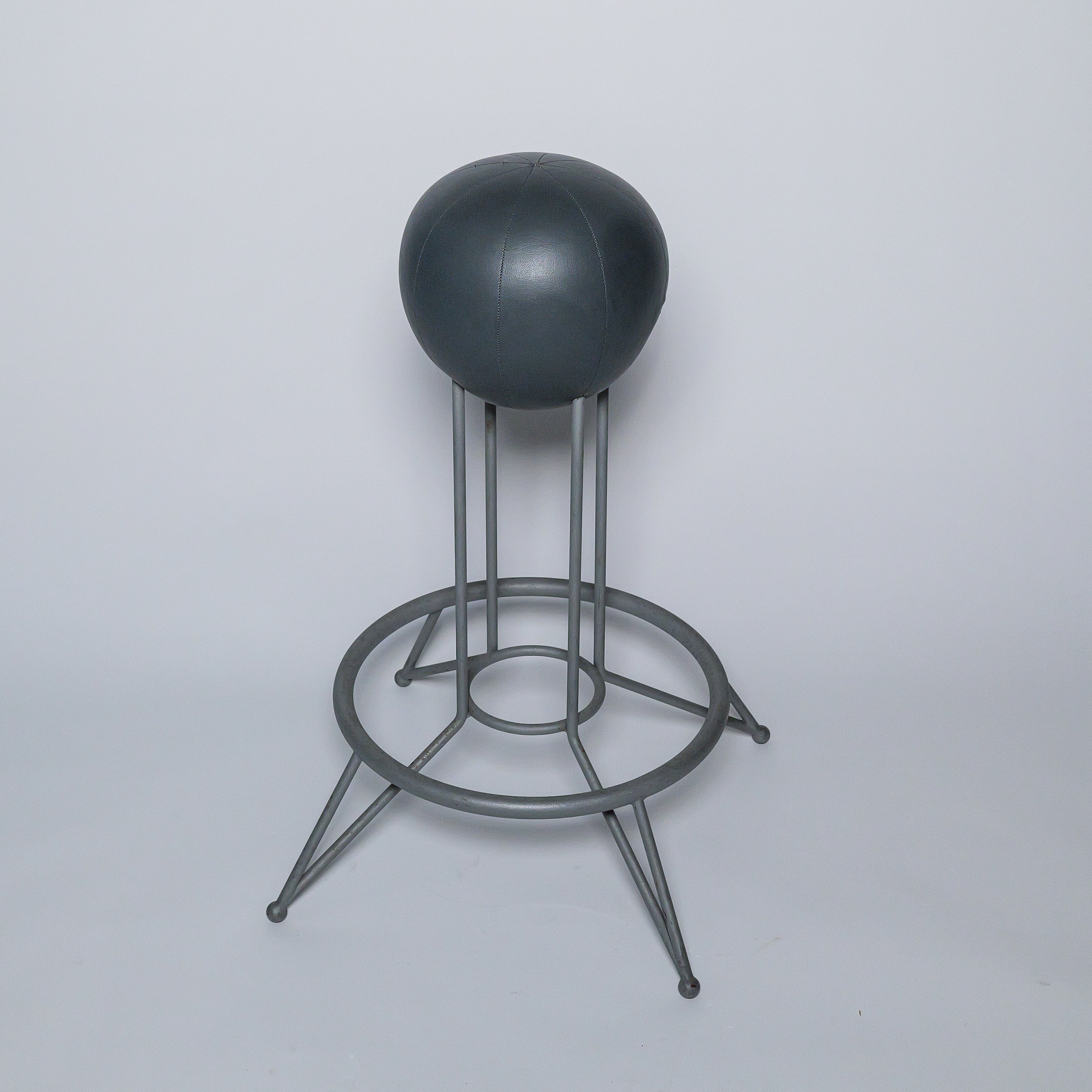 1980's High Stool | Guen Bertheau-Suzuki for Terada Seisakujo