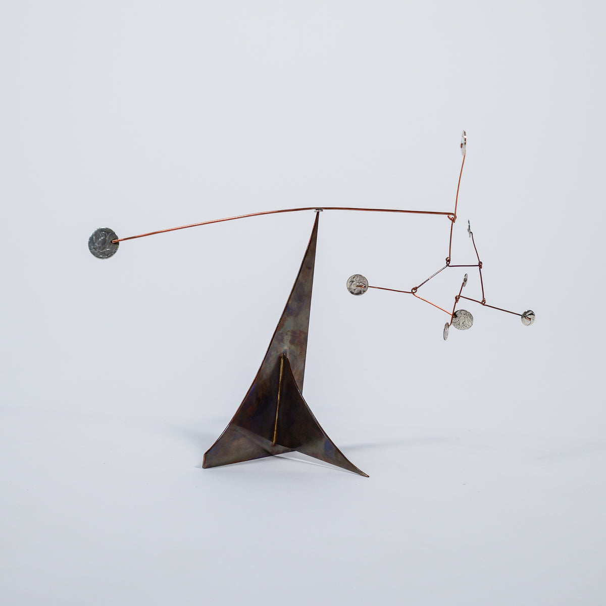 SILVER & COPPER MOBILE